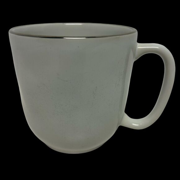 Juliska Puro Platinum Coffee Tea Cup Mug Made In Portugal New With Tag - Picture 1 of 15